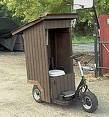 rolling toilet